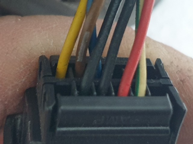 512576 Ssangyong Actyon 2007, Bal Tükör, 7 Vezeték,  Visszapillantó Tükör, 