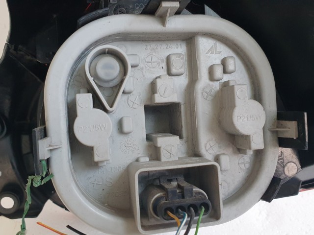 512582 Fiat Bravo 2, 2008, Bal Hátsó Lámpa, 51757544.