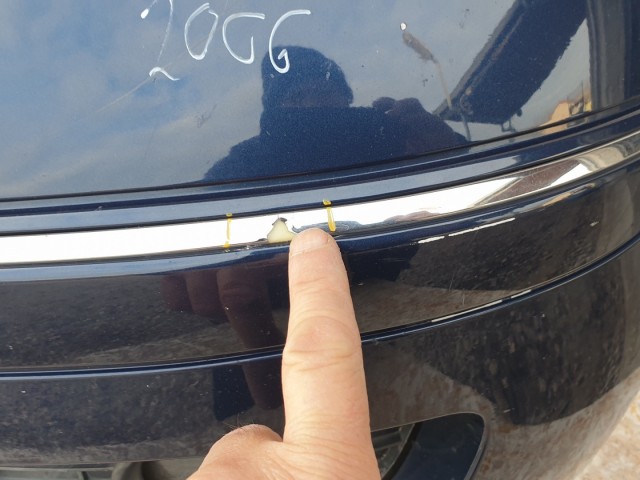 512587 Mercedes A 169, 2006, Ködlámpás Első Lökhárító, A16988850525.