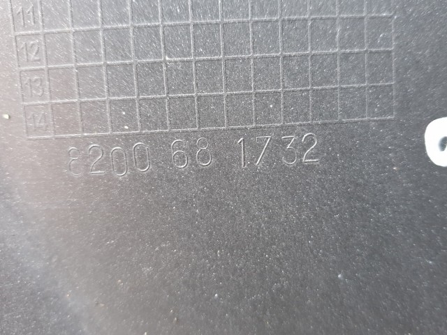 512593 Renault Clio 3, 2008, Ködlámpás Lökhárító, 185 ös, 8200402106.