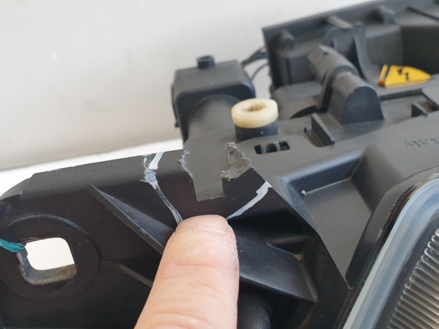 512598 Alfa Romeo 166, 2001, Bal Első Xenon Lámpa, Fényszóró. 60955920.