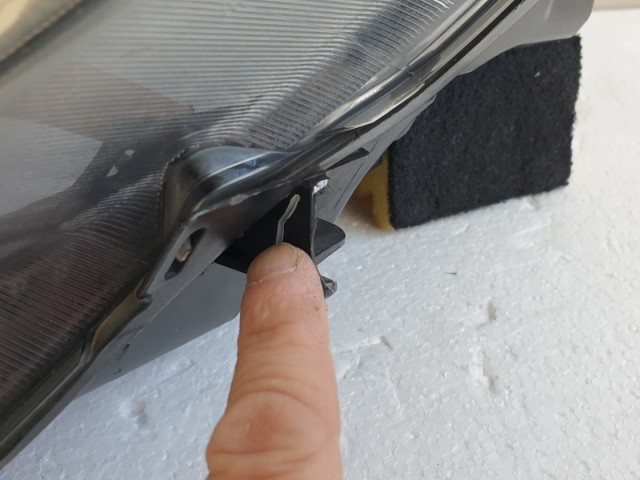 512603 Lancia Phedra 2010, Bal Első Xenon Lámpa, Fényszóró. 89006367.