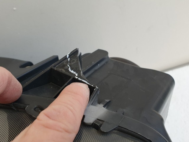 512603 Lancia Phedra 2010, Bal Első Xenon Lámpa, Fényszóró. 89006367.