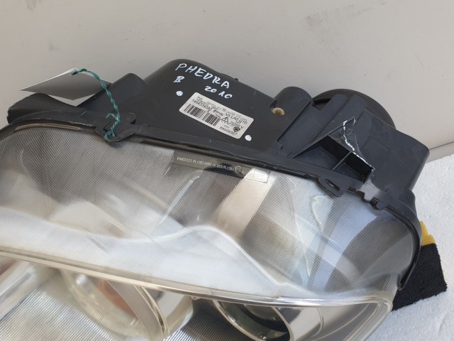 512603 Lancia Phedra 2010, Bal Első Xenon Lámpa, Fényszóró. 89006367.