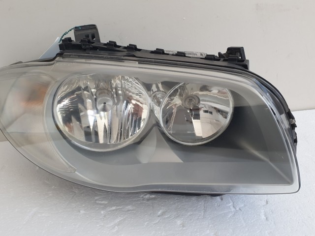 512605 Bmw 1 es, 2006, Jobb Első Lámpa Fényszóró, 6924486
