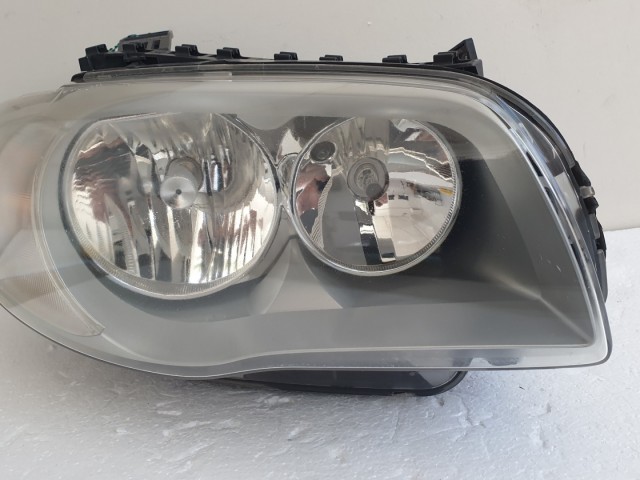 512605 Bmw 1 es, 2006, Jobb Első Lámpa Fényszóró, 6924486