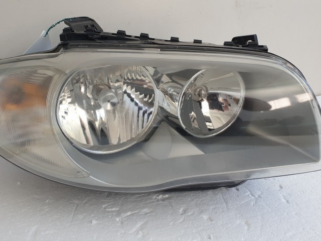 512605 Bmw 1 es, 2006, Jobb Első Lámpa Fényszóró, 6924486