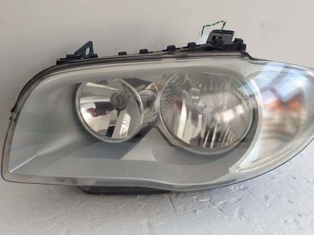 512606 Bmw 1 es, 2006, Bal Első Lámpa Fényszóró, 6924485.