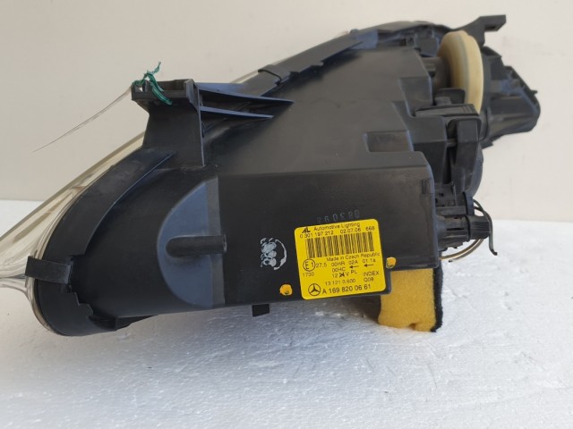 512608 Mercedes A 169, 2006,  Jobb Projektoros Lámpa, Fényszóró, A1698200661.