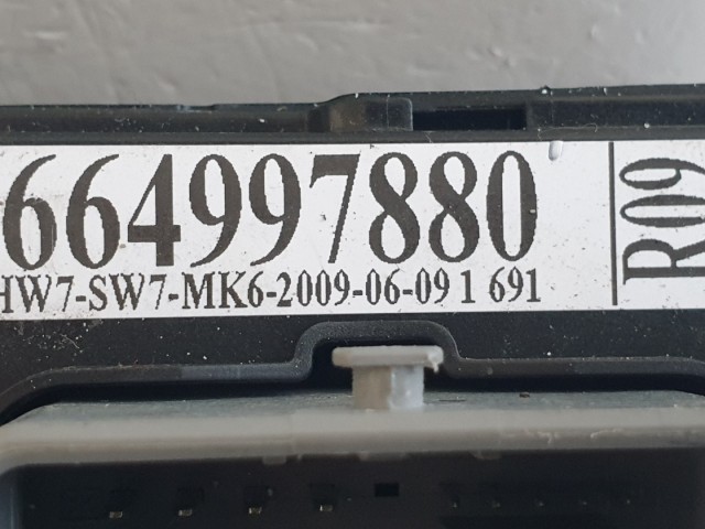 512456 Peugeot 207, 2009, Biztosítéktábla, Bsm 00, R09. Valeo. 9664997880.