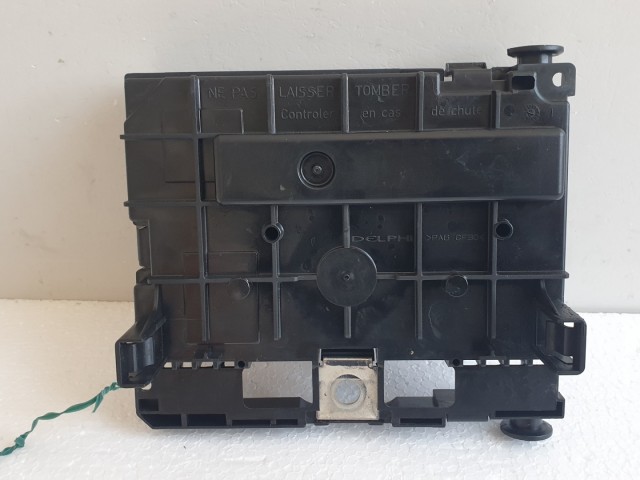 512457 Peugeot 207, Biztosítéktábla, 9661708280, BSM L11, Delphi.