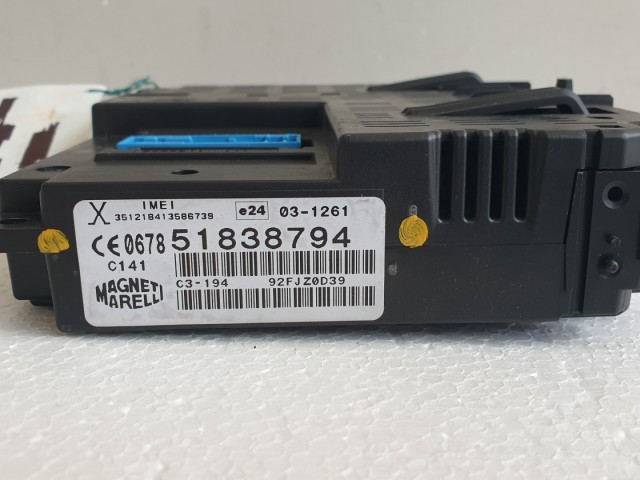 512459 Fiat Bravo 2, 2009, Blue&Me Modul, 51838794.