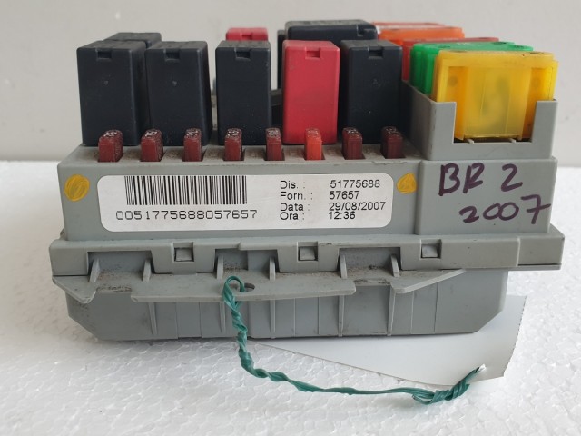 512461 Fiat Bravo 2, 2007, Külső Biztosítéktábla, 51775688.