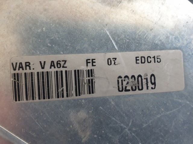 512466 Lancia Phedra 2.2, Diesel, Motorvezérlő, 9655816780. 0281011522.