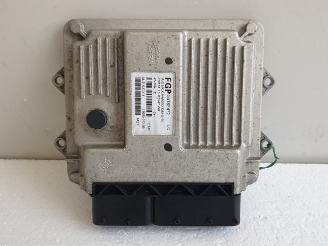 512468 Opel Corsa C, 2008, 1.3 Diesel, Motorvezérlő, 55187472. Ecu.