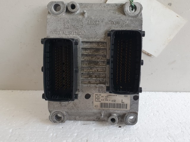 512473 Fiat Bravo 2, 2009, Benzin, Motorvezérlő, 518159300, 0261201635.