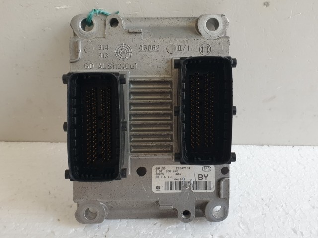 512476 Opel Corsa C 2007, Motorvezérlő, 09115111, 0261206072.