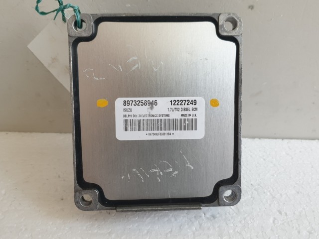 512477 Opel Meriva 1.7 Diesel, Motorvezérlő, 9873258946, 12227249.