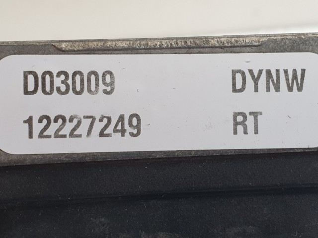 512477 Opel Meriva 1.7 Diesel, Motorvezérlő, 9873258946, 12227249.