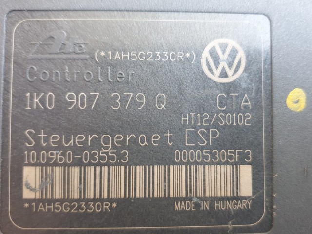 512481 Audi A3 2006, ABS Kocka, 1K0614518, 1K0907379Q.