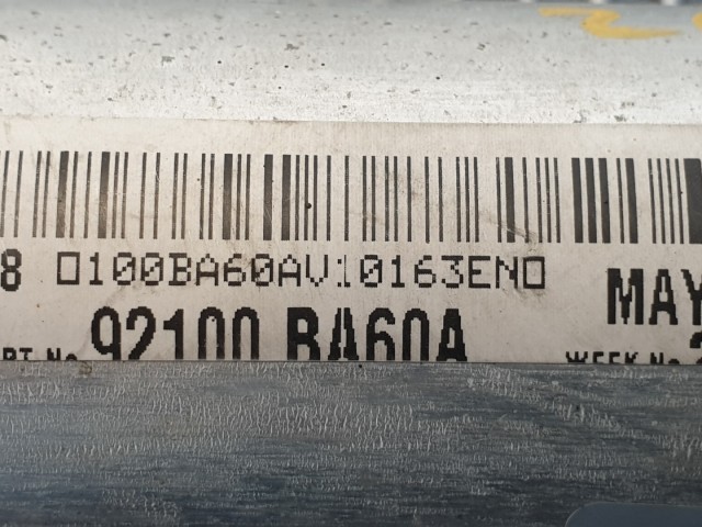 512489  Nissan Juke 2013 Benzines, Klímahűtő, 92100BA60A.