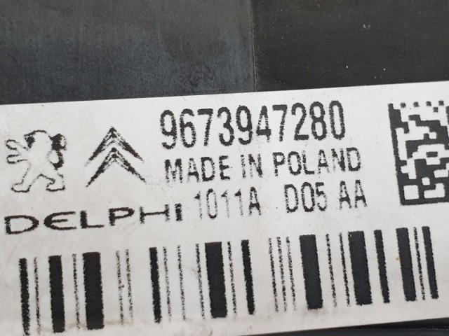 512490 Citroen DS4, 2011, Diesel Vízhűtő, 9673947280, Hűtő, Delphi.