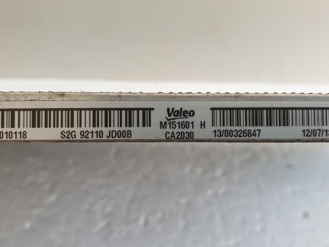 512492 Nissan Qashqai 2013, Klímahűtő, Radiátor, 92110JD00B.