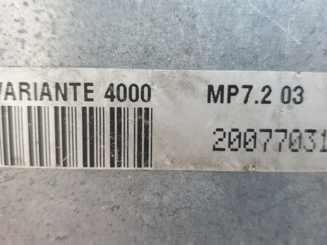 512341 Citroen Xsara 2001, Motorvezérlő, 9632693880, 0261206214.