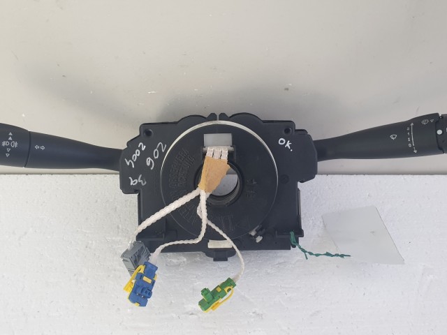 512527 Peugeot 206, Kormánykapcsoló, Légzsákszalag. E H Ködlámpás.