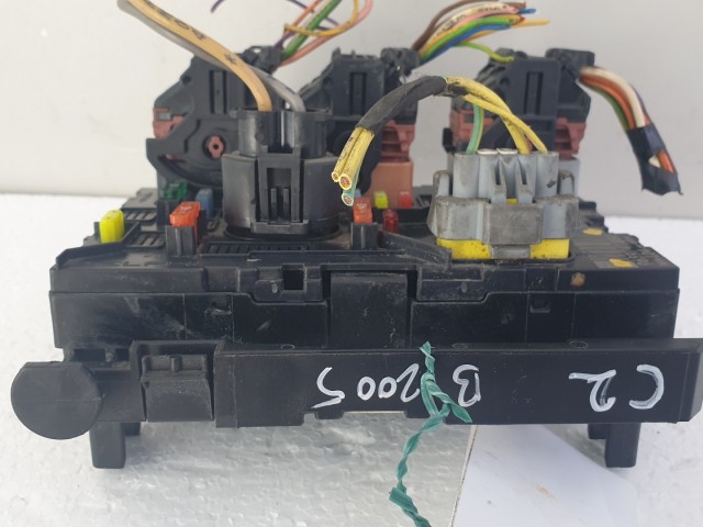 512532 Citroen C2, Külső Biztosítéktábla, 9659741880. BSM L04. Delphi.