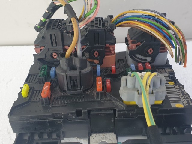 512533 Citroen C2, Külső Biztosítéktábla, 9659741780. BSM L03. Delphi.