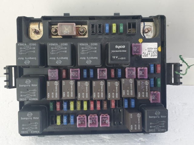 512535 Ssangyong Rexton 2006, Diesel Biztosítéktábla, AK-4920.