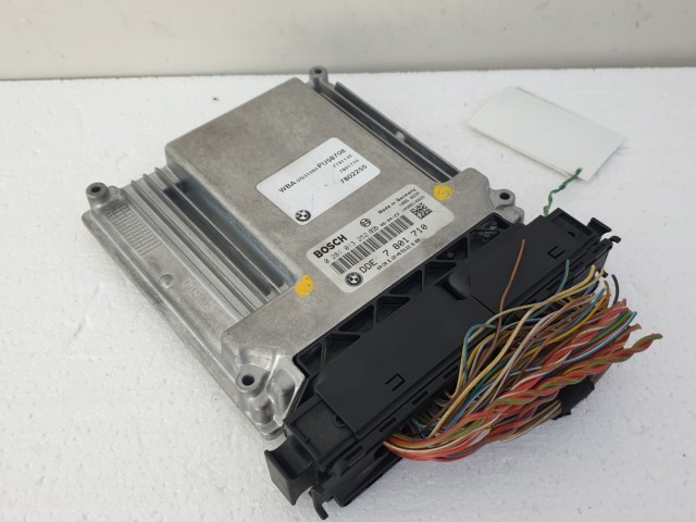 512536 Bmw 1 es, 2006, Motorvezérlő, 7801710, 0281013252. Ecu, Bosch.