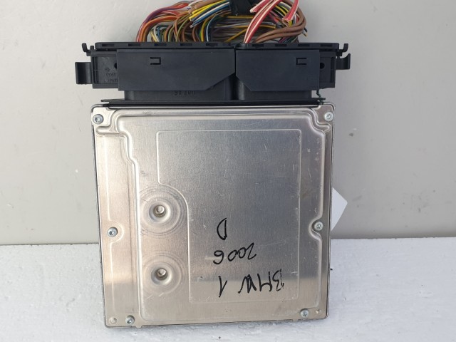 512536 Bmw 1 es, 2006, Motorvezérlő, 7801710, 0281013252. Ecu, Bosch.