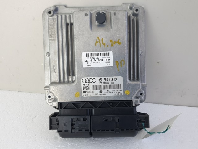 512539 Audi A4 2006, Motorvezérlő, 03G906016KP, 0281013292, Bosch.