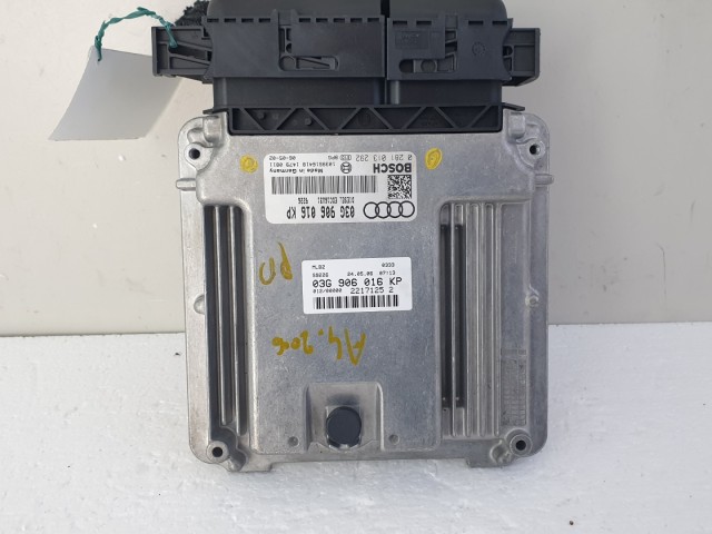 512539 Audi A4 2006, Motorvezérlő, 03G906016KP, 0281013292, Bosch.
