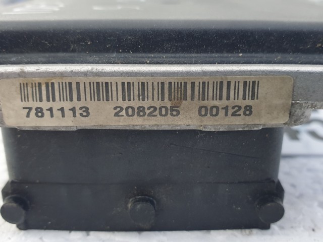 512545 Fiat Idea 2006, Benzin, Motorvezérlő, 0261208205, Ecu.