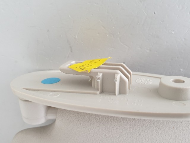 512550 Fiat Grande Punto Bal Napellenző, Tükörrel Szerelt.