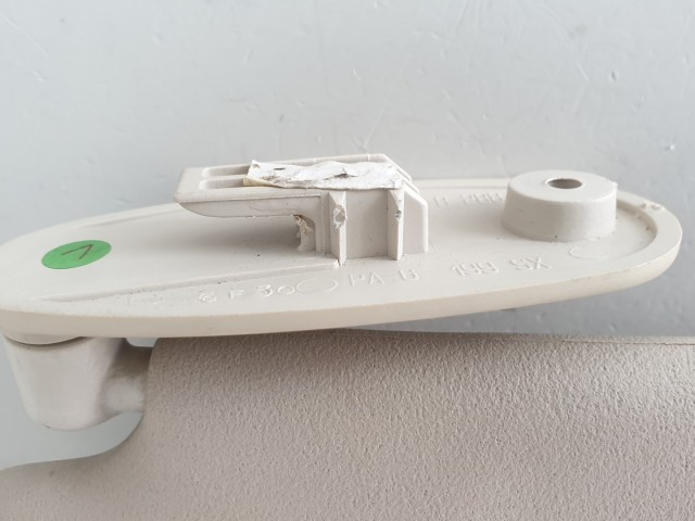 512551 Fiat Grande Punto Bal Napellenző, Tükörrel Szerelt.