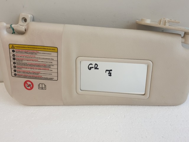 512554 Fiat Grande Punto Jobb Napellenző, Tükörrel Szerelt.