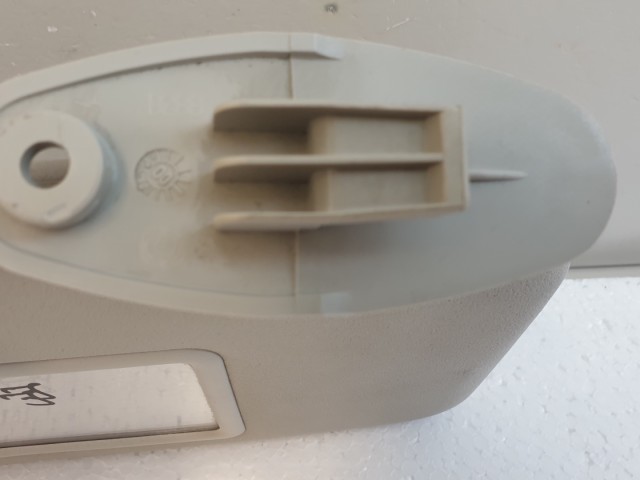 512556 Fiat Grande Punto Jobb Napellenző, Tükörrel Szerelt.