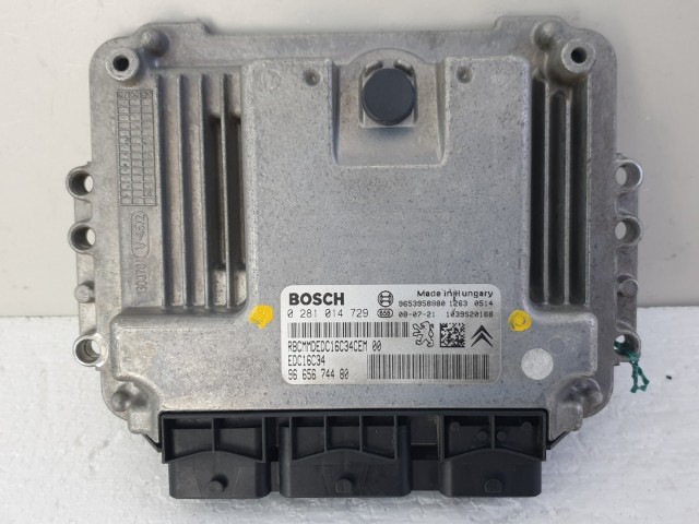 512565 Citroen C4 Picasso, Motorvezérlő, 9665674480, 0281014729, Bosch.