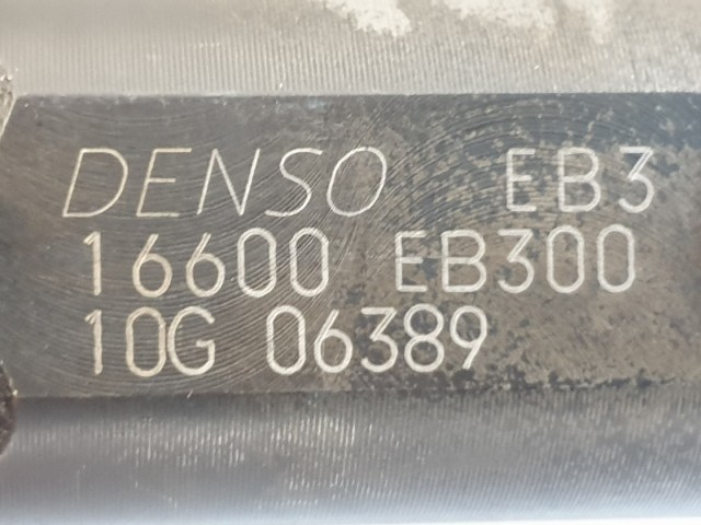 512628 Nissan Navara D40, 2008, Porlasztó, Injektor, 16600-EB300.