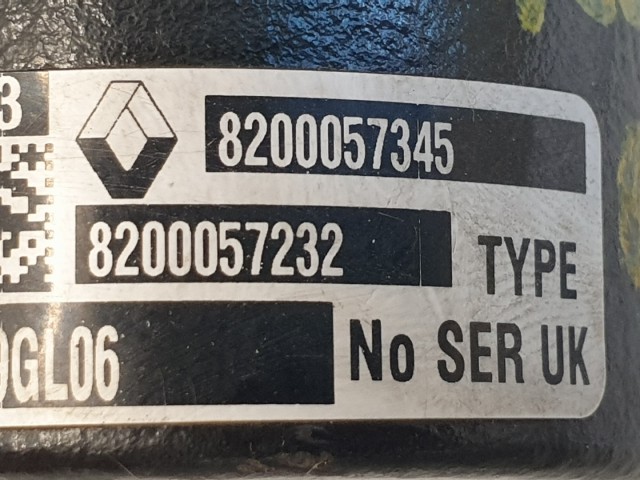 512634 Renault Megane 2, Közös Nyomócső, Szeleppel, 93077507A