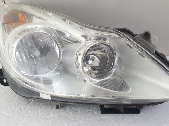 512644  Opel Corsa D, 2006, Jobb Első Fényszóró, Lámpa, 13186382.