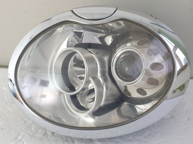 512648 Mini Cooper R50, Bal Xenon Lámpa Fényszóró, 6961351. Mosóval.