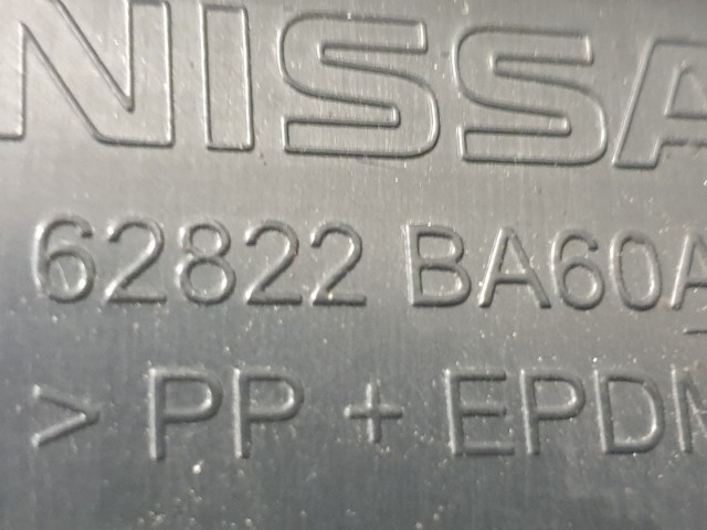 512655 Nissan Juke 2013 Benzin, Hűtőlégterelő, 62820BA60A. Légterelő.