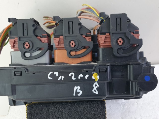 512664 Citroen C3, 2008, Biztosítéktábla, 9664997880, Bsm-00, R09, Valeo.