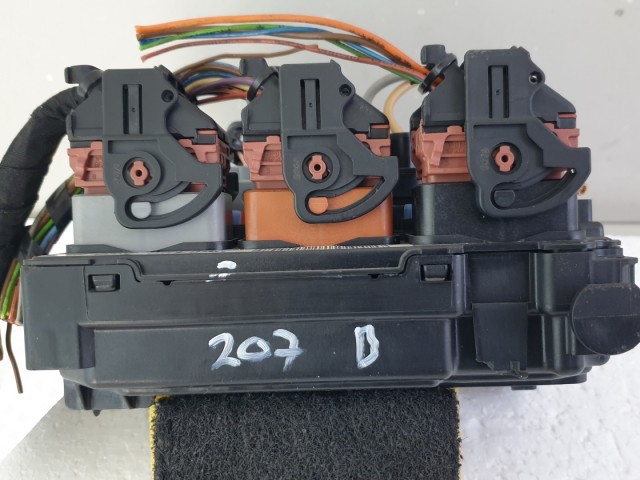 512666 Peugeot 207, 2009, Biztosítéktábla, 9664997880, Bsm-00, R09, Valeo.