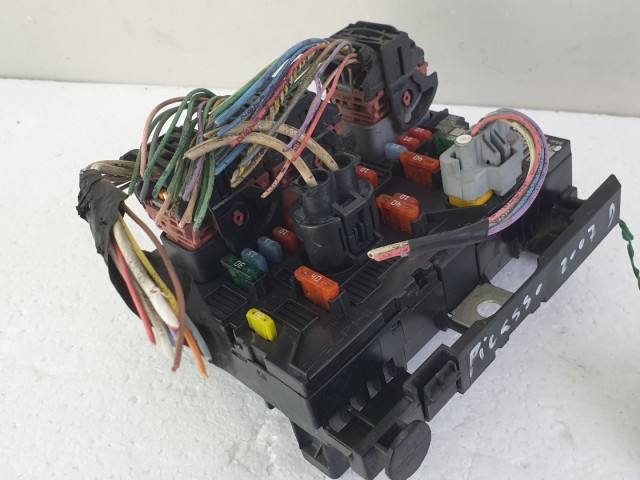 512669 Citroen C4 Picasso, Biztosítéktábla, 9661708080, Bsm L08. Delphi. 